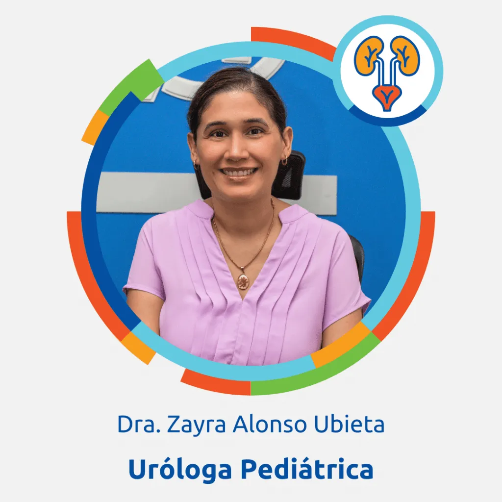 Dra. Zayra Alonso urologa pediatra